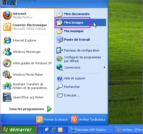 Lilapuce Capture D Ecran Windows Xp